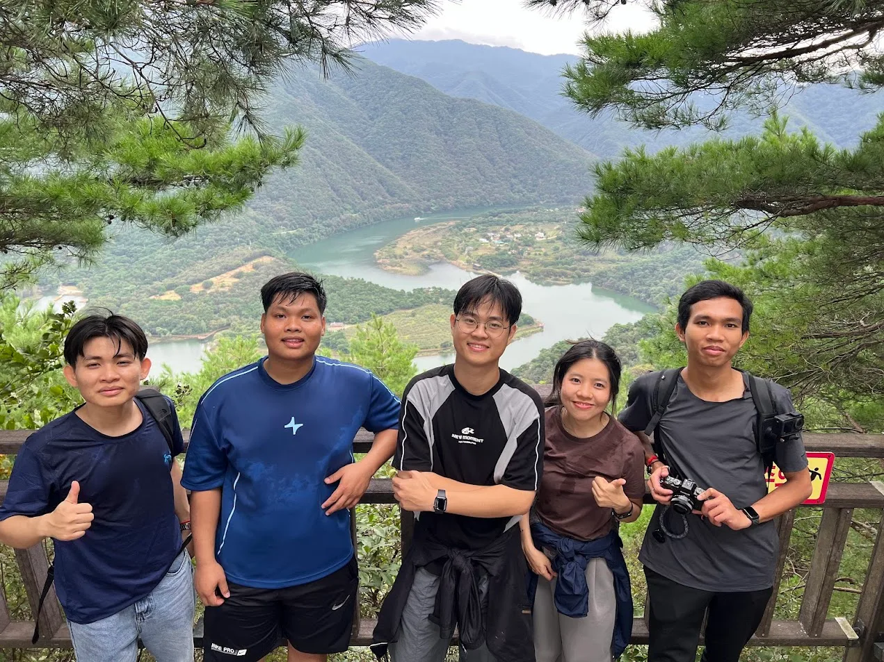 Hiking at Goesan Trail 2