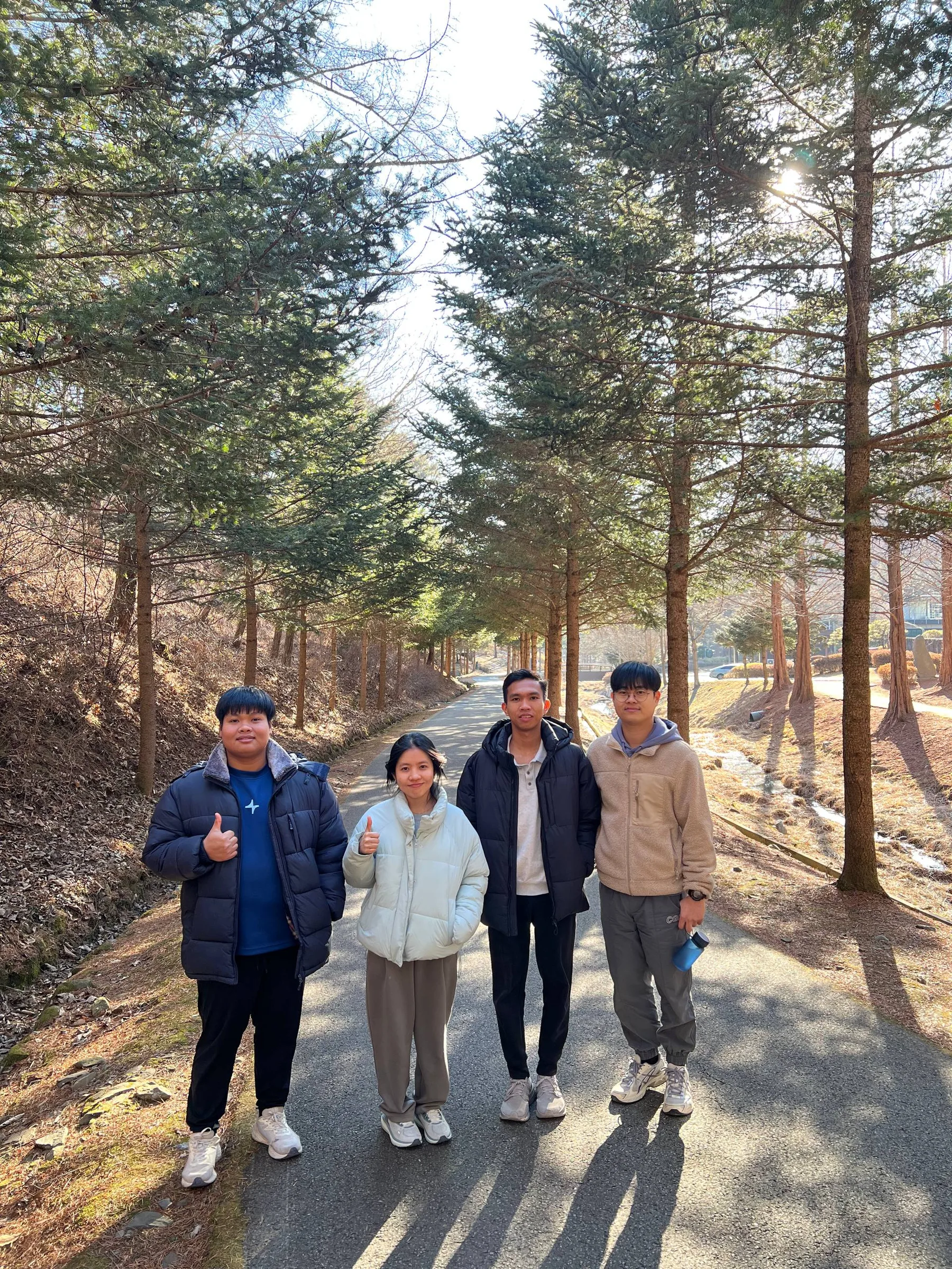 Walk at Midongsan Arboretum 3